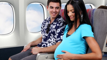 Gravid nekades flyga hem